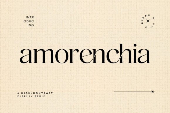 Amorenchia Font: Elevate Your Brand Identity