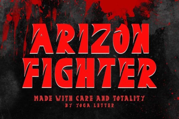 Arizon Fighter: A Designerβs Take on Bold Blackletter