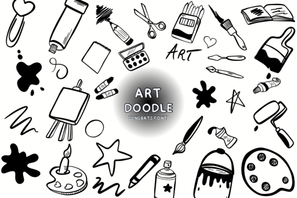 Art Doodle Font: A Marketerβs Review