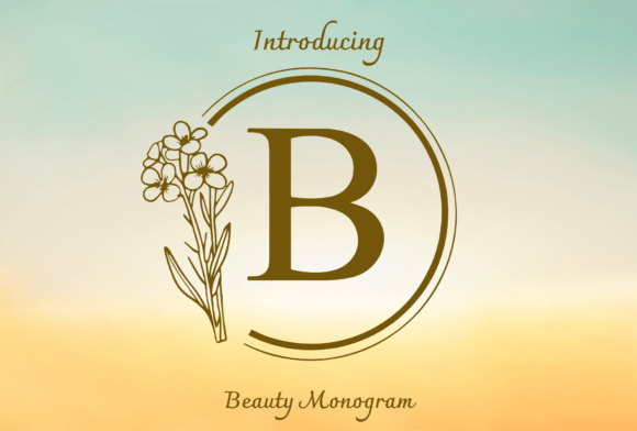 Beauty Monogram Font Review for Marketers
