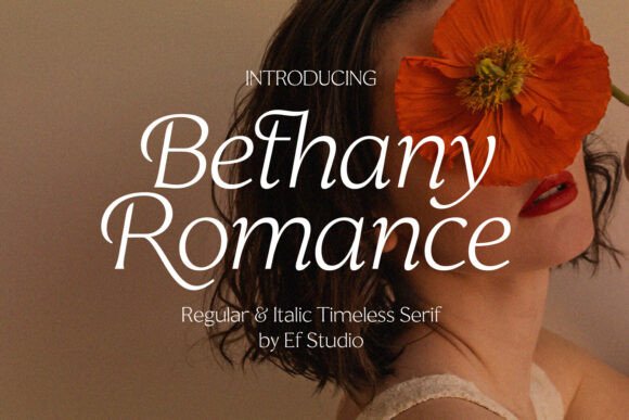 Bethany Romance: A Refined Serif Typeface for Web Design