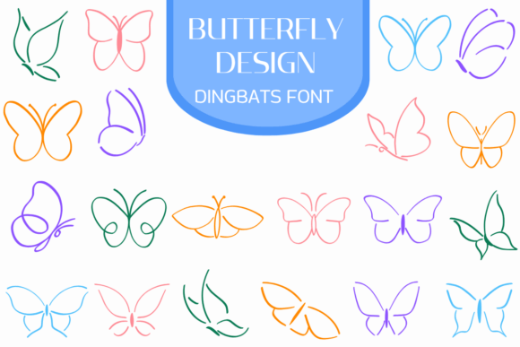 Butterfly Design Font: Elevate Your Brand Identity