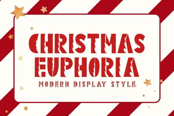 Christmas Euphoria Font for Festive Campaigns