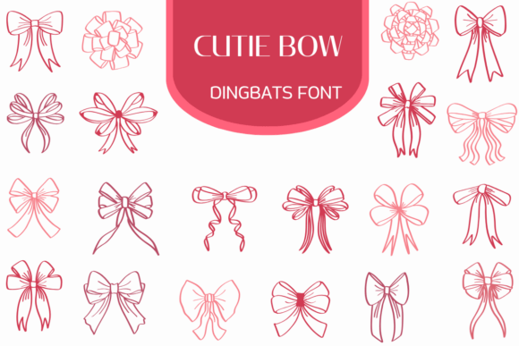 Cutie Bow Font Review: A Playful Dingbat for Branding