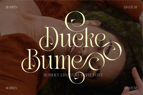Ducke Bume: A Premium Serif Font for Crafters