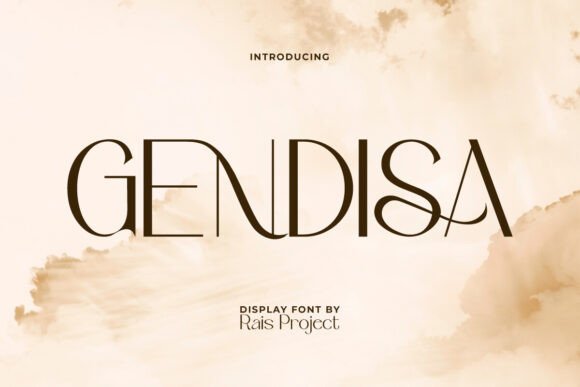 Gendisa: The Display Font That Elevates Brand Identity