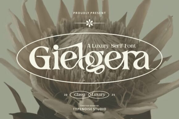 Gielgera: A Refined Serif Font for Editorial Design
