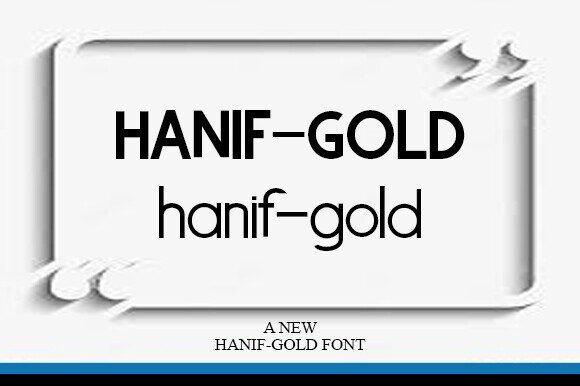 Hanif-gold: A Designer’s Review for Branding