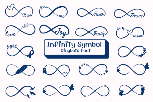 Infinity Symbol: A Creative Font for Makers