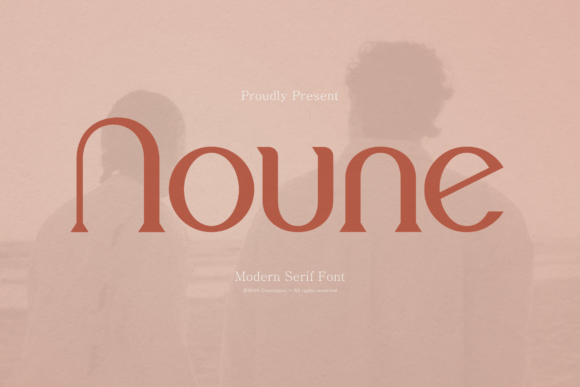 Noune: A Serif Font for Crafters