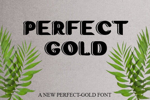 Perfect Gold Font Review for Campaigns