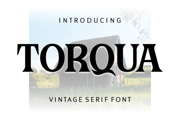 Torqua: A Serif Typeface for Elegant Editorial Design